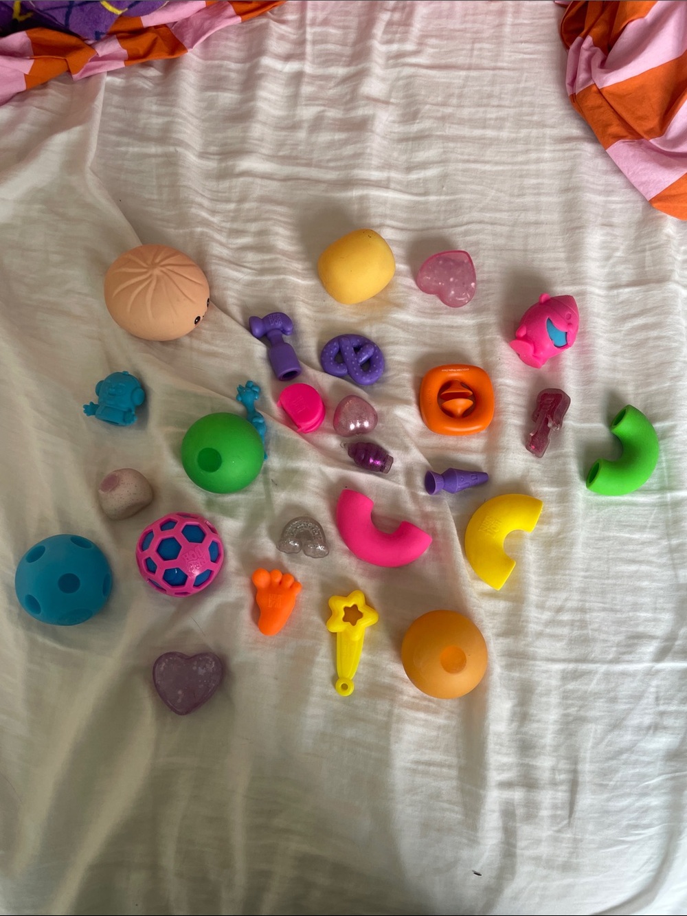 26 piece squishes/needoh/sensory toys